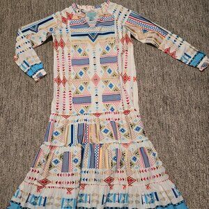 Tasha Polizzi Southwest Print Long Dress